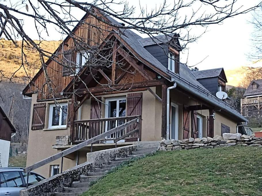 Maison De Montagne Au Calme Avec Cheminee Poubeau エクステリア 写真