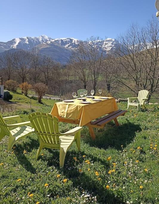 Maison De Montagne Au Calme Avec Cheminee Poubeau エクステリア 写真